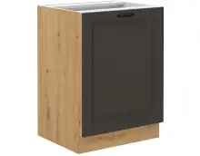 SOFI 60 D 1F BB szafka kuchenna stojąca grafit / artisan